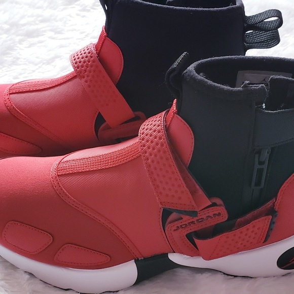 Brand NewJORDAN MEN TRUNNER LX HIGH RED / GYM RED - Picture 4 of 8